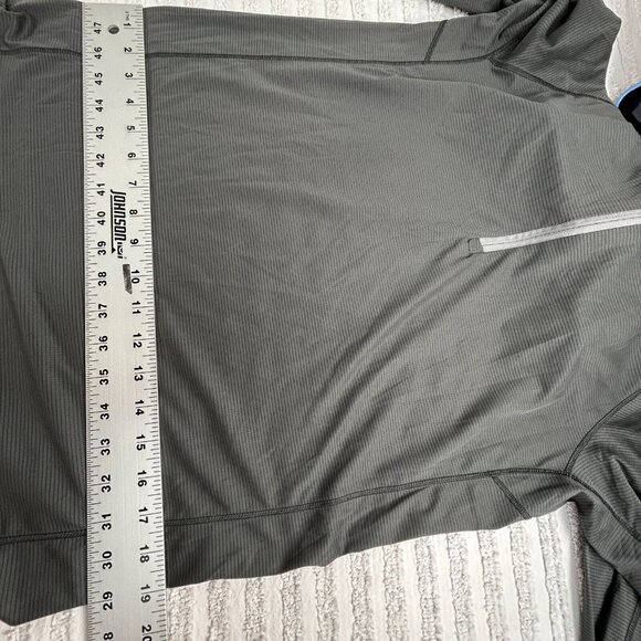 Patagonia Capilene Womens Baselayer Top Medium Gray Thermal Lightweight Half-Zip - Picture 7 of 9